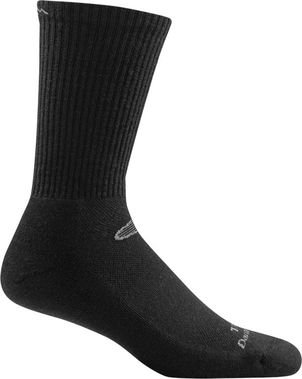Darn Tough Hot Weather Micro Crew Light Cushion Socks Darn Tough Vermont Black Small