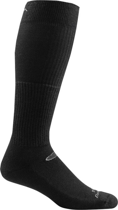 Darn Tough Hot Weather Over-the-Calf Light Cushion Socks Darn Tough Vermont Black Small