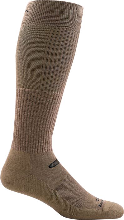 Darn Tough Hot Weather Over-the-Calf Light Cushion Socks Darn Tough Vermont Coyote Brown Small