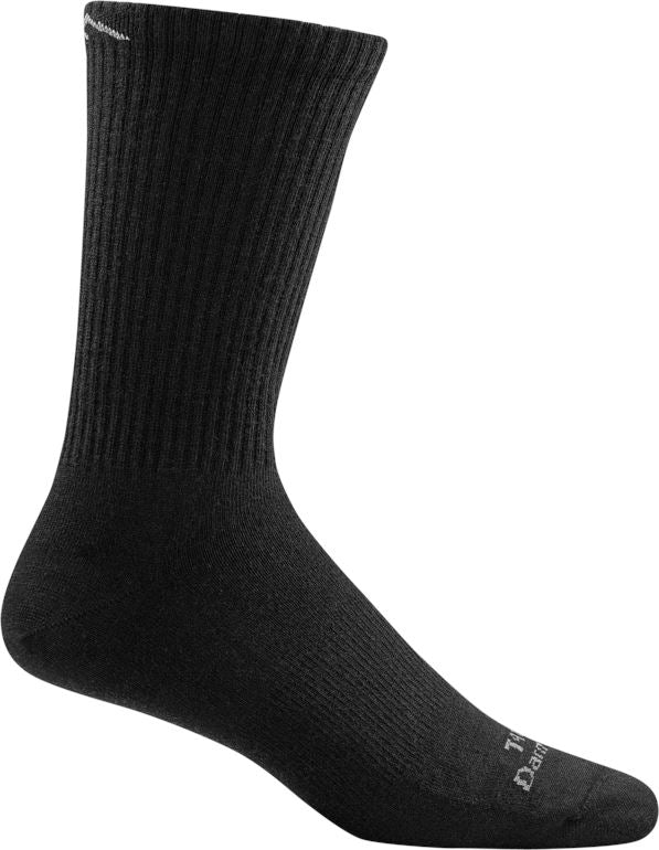 Darn Tough Micro Crew Sock Cushion Socks Darn Tough Vermont Black Small
