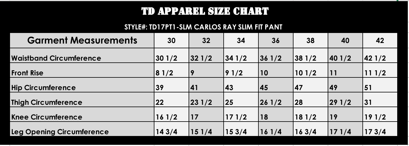 TD Carlos Ray Tactical Pants 2.1 Slim Pants Tactical Distributors