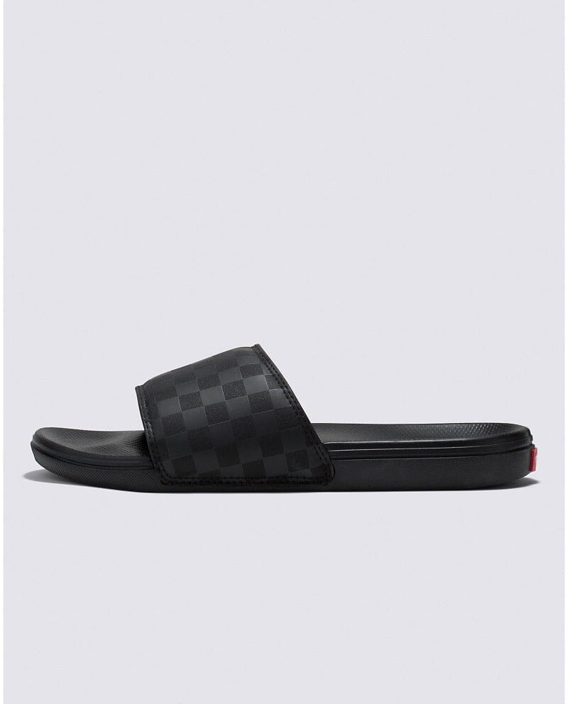 Vans La Costa Slide-On Sandal Sandals Vans (Checkerboard) Black/Black 10
