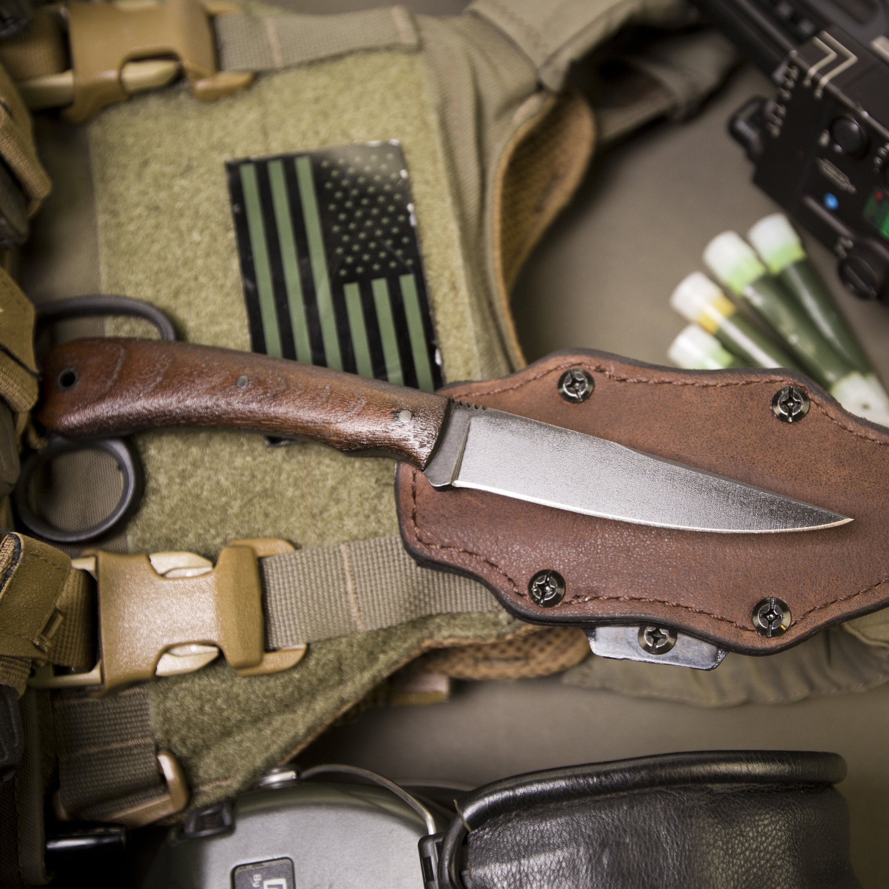 WK Operator Knife Combat Knives Winkler Knives Maple