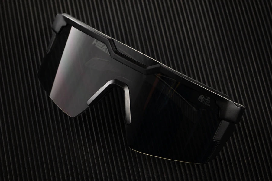 Heat Wave Future Tech Z87+ Black Polarized Sunglasses Heat Wave 