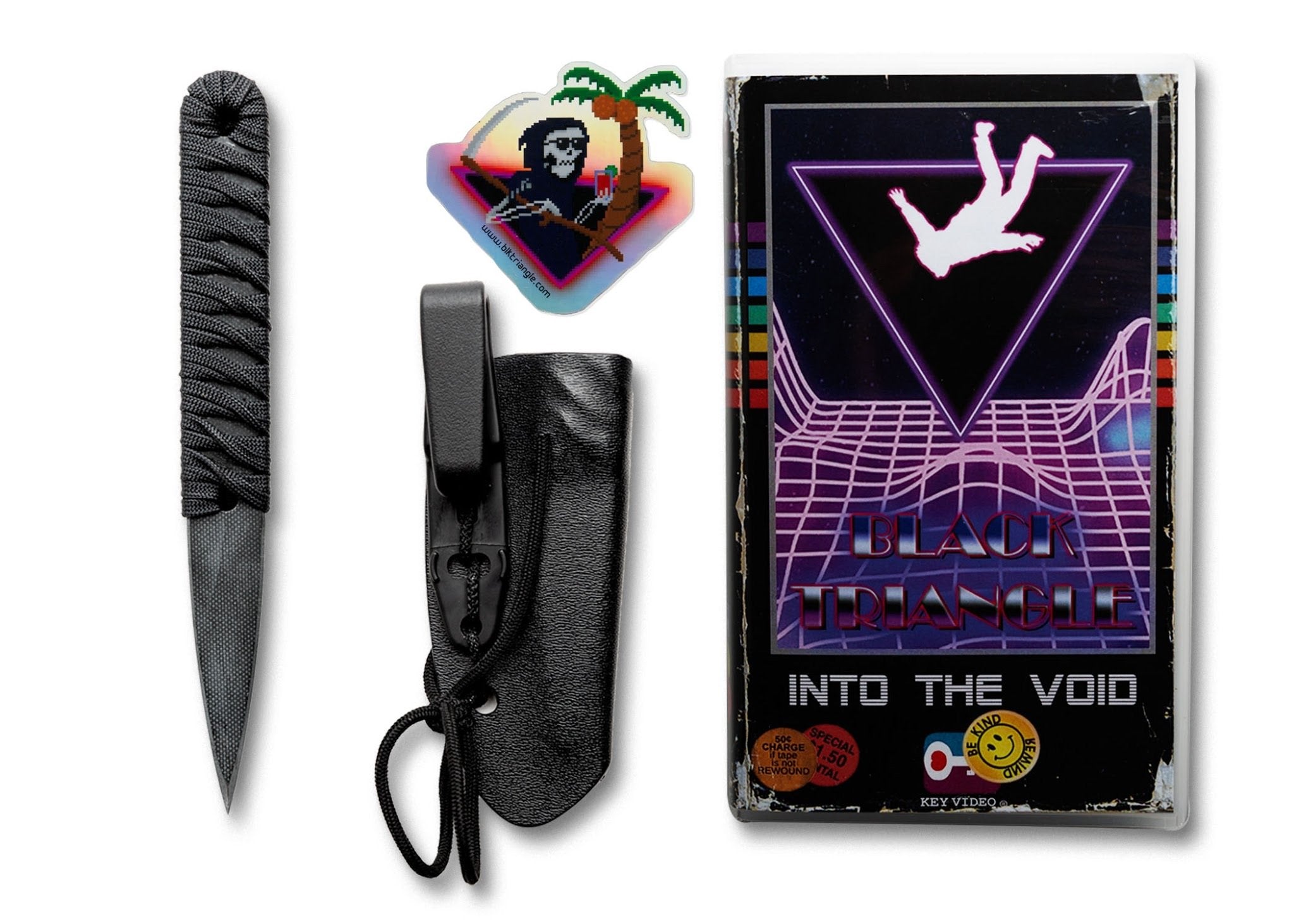 Black Triangle Midnight Creeper MK1 Mod2 G10 Tool Self Defense Black Triangle