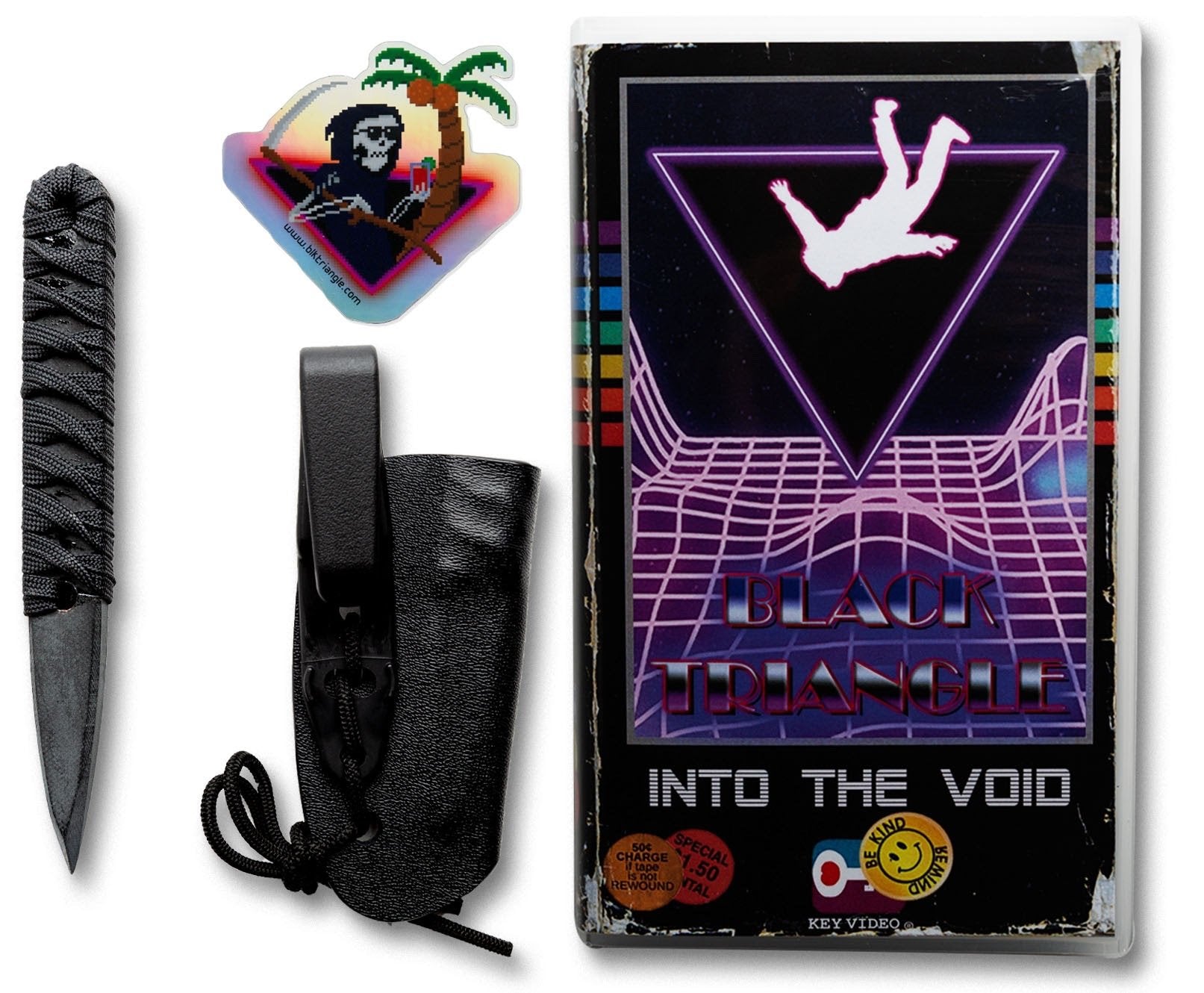 Black Triangle MK2 Mod3 Creeper EDC Black Triangle