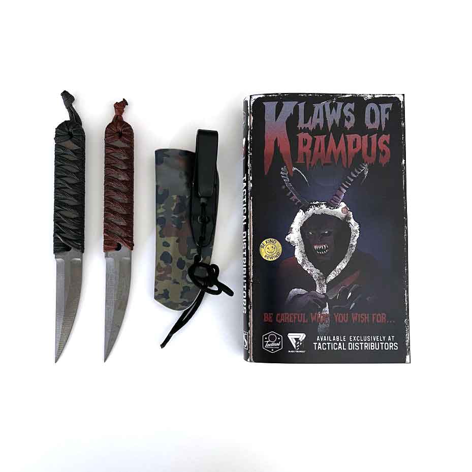 Black Triangle x TD Krampus Flectarn Senka EDC Black Triangle Red