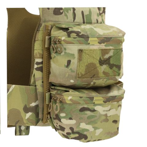 Ferro Concepts ADAPT Back Panel MOLLE Zipper Kit Plate Carrier Accessories Ferro Concepts