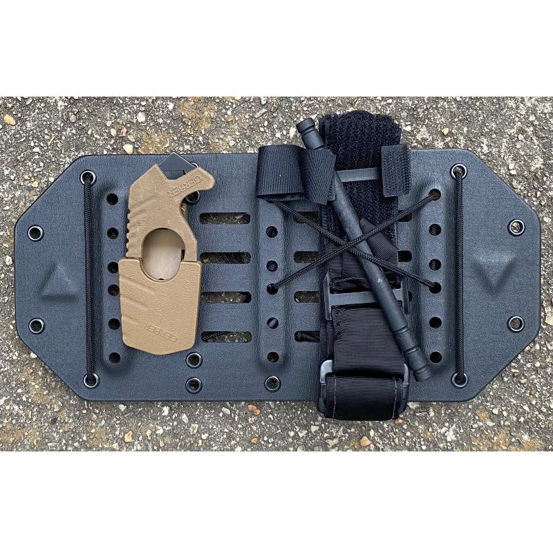 Black Triangle Rigid Visor Panel Accessory Pouch Black Triangle