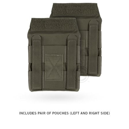 Crye Precision 6x6 Side Plate Pouch Set Plate Carrier Accessories Crye Precision Ranger Green 