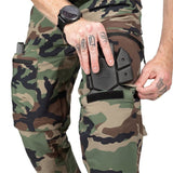 TD Cordell Combat Pants M-81 Woodland Apparel TD Apparel 