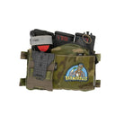 AXL Micro Fight Hi-Top Insert holding tools and essentials | Zippered admin pouch upgrade for Spiritus Systems chest rig setup