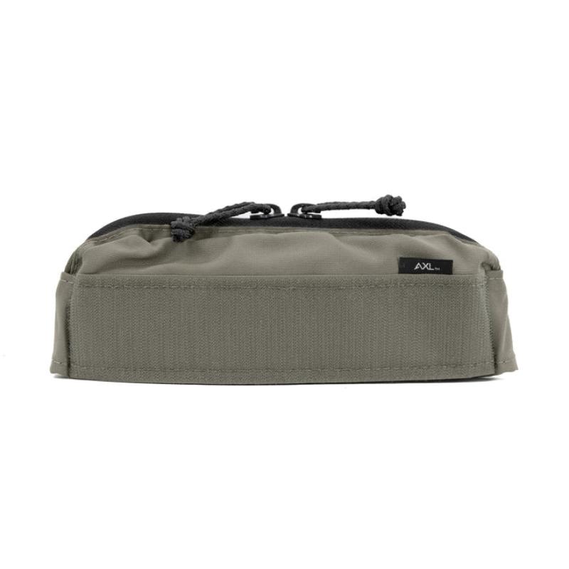 AXL Micro Fight Hi-Top Full Zipper Insert in Ranger Green | Low-profile zipper admin pocket for Spiritus Systems Micro Fight Chest Rig