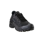 Altama Legacy Low Black angled toe view showing thermoplastic reinforced toe cap for impact protection in tactical training environments