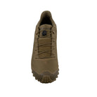 Altama Legacy Low Coyote tactical training shoe close up featuring toggle lacing system for secure lockdown during movement drills
