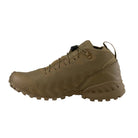 Altama Legacy Mid Coyote left side tactical training boot designed for stability and slip resistant performance