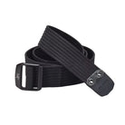 Arc'teryx Conveyor Belt 38 in black featuring 1.5 inch heavy duty nylon webbing and self locking metal buckle built for hiking, everyday wear, range use, and durable outdoor performance