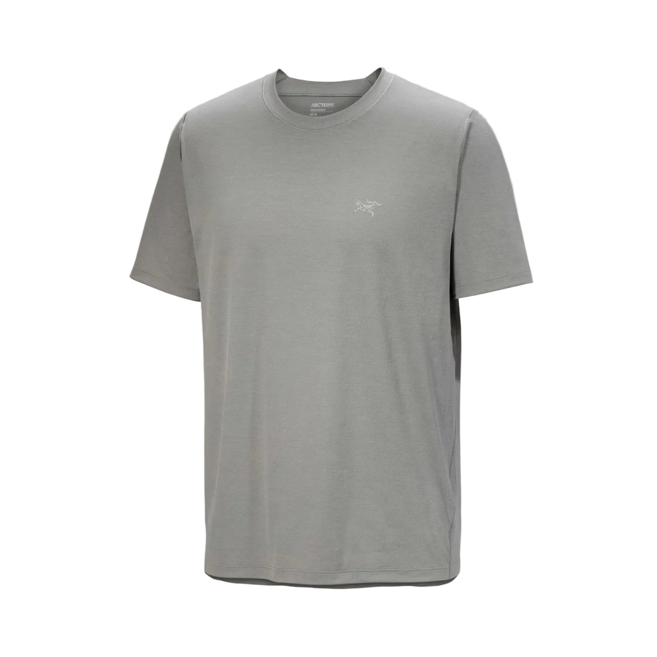 Arc'teryx Cormac Crew Neck Shirt in Void featuring quick dry recycled polyester construction ideal for trail running, tactical fitness, mountain hiking, and warm weather performance
