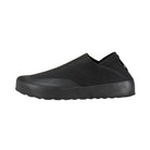 Side profile of the Arc'teryx Kragg Shoe in Black featuring the breathable jacquard upper, collapsible heel, and lightweight approach shoe design.