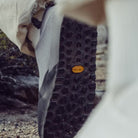 Close-up of the Arc'teryx Kragg Shoe outsole gripping rocky terrain, showcasing the Vibram Megagrip rubber and optimized approach shoe lug pattern.