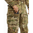 Arc’teryx LEAF Softshell Combat Pant in Multicam with front mag pockets visible | Cold-weather tactical combat pants featuring dump-style cargo and secure magazine storage for operators
