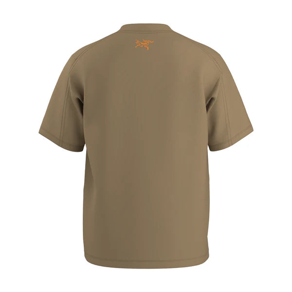 ARC'TERYX ブラウン Tシャツ S/P Arc'teryx Kragg Lithographica Shirt | Cotton Tee – Tactical
