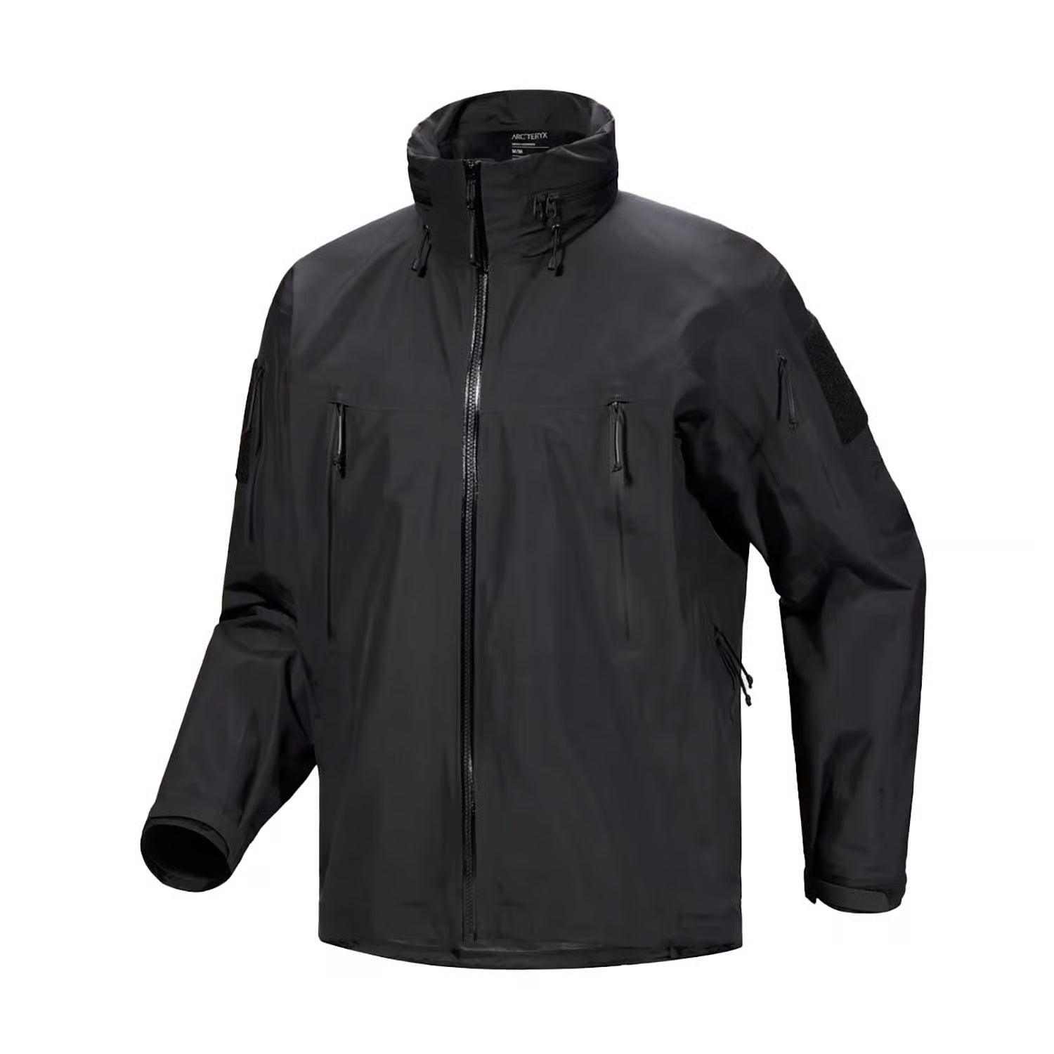 Arc'teryx PRO Alpha Jacket GEN 2.3 GORE TEX tactical shell jacket front view built for military and law enforcement wet weather operations