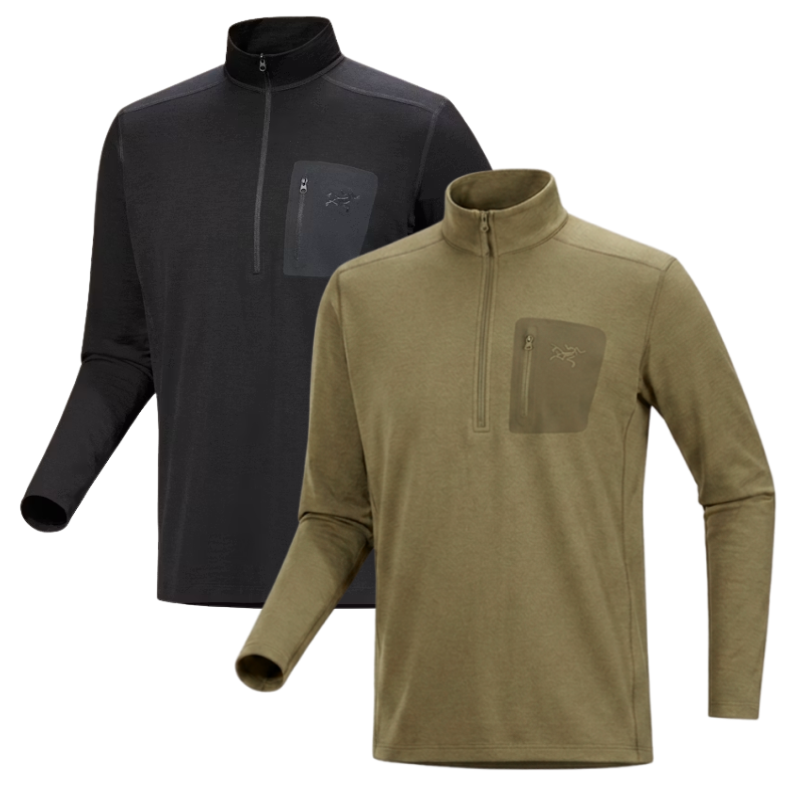 Cold WX Zip Neck AR (Men's) - Wool