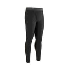 Arc'teryx PRO Cold WX Bottom AR in Black front product view, midweight merino wool tactical base layer pants with nylon core spun durability built for cold weather military layering systems