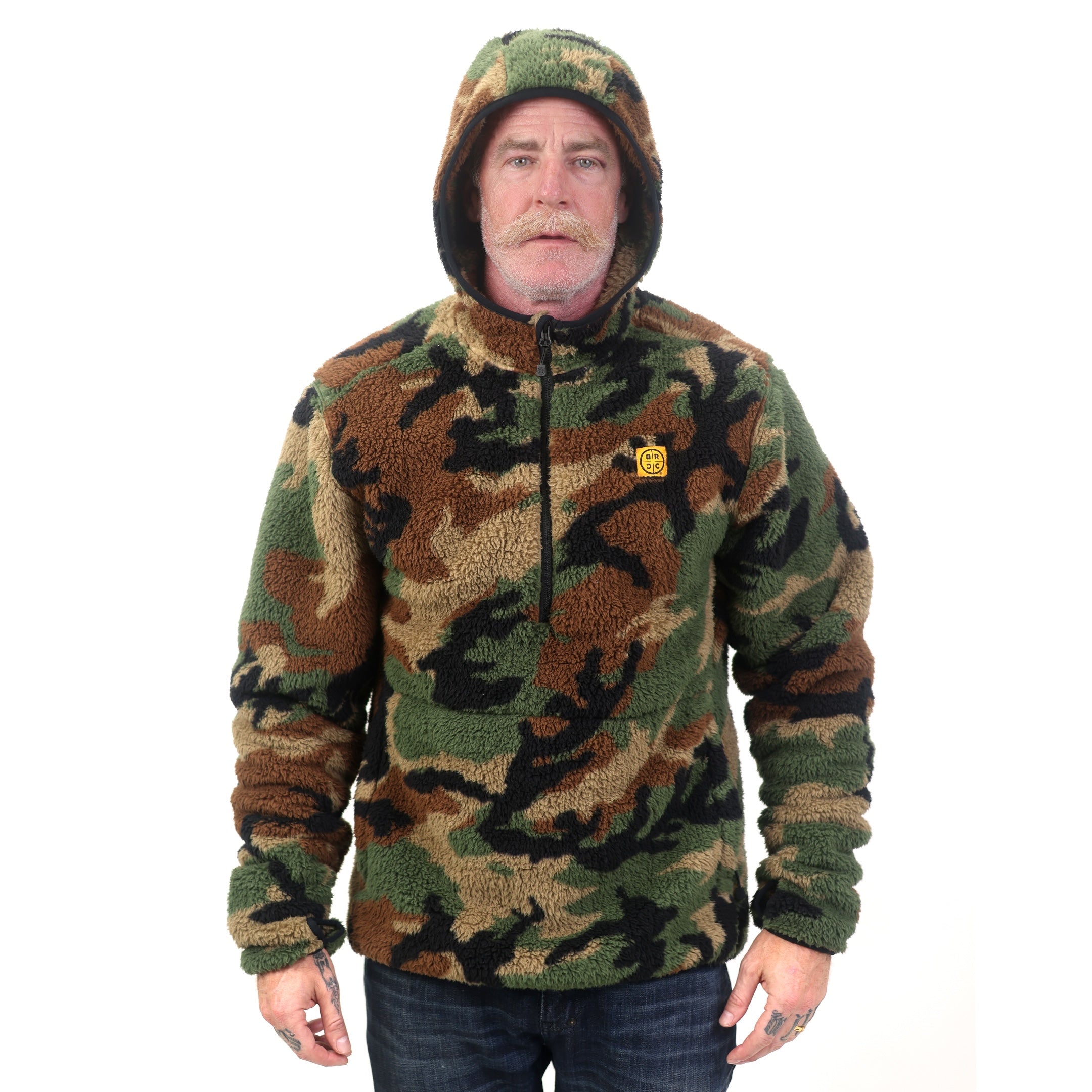 TD x Black Rifle Coffee Co. Reticle Half-Zip Fleece | Tactical