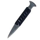 Black Triangle Midnight Creeper MK5 Mod 3 non metallic G10 fixed blade compact concealed carry EDC knife with double beveled tip