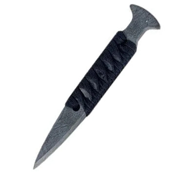 Black Triangle Midnight Creeper MK5 Mod 3 non metallic G10 fixed blade compact concealed carry EDC knife with double beveled tip