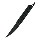 Black Triangle Senka G10 tool wakizashi-style non-metallic defensive blade with double-dagger bevels and point-driven profile