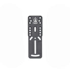 Black True North Concepts Rigid Holster Platform Patrol on a white background