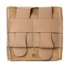 Rear view of the Blue Force Gear Boo Boo Kit Pouch displaying the Helium Whisper MOLLE attachment platform for secure mounting.