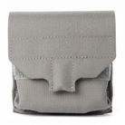 Wolf Gray Blue Force Gear Boo Boo Kit Pouch designed for low-profile organization on plate carriers, packs, and tactical belts.
