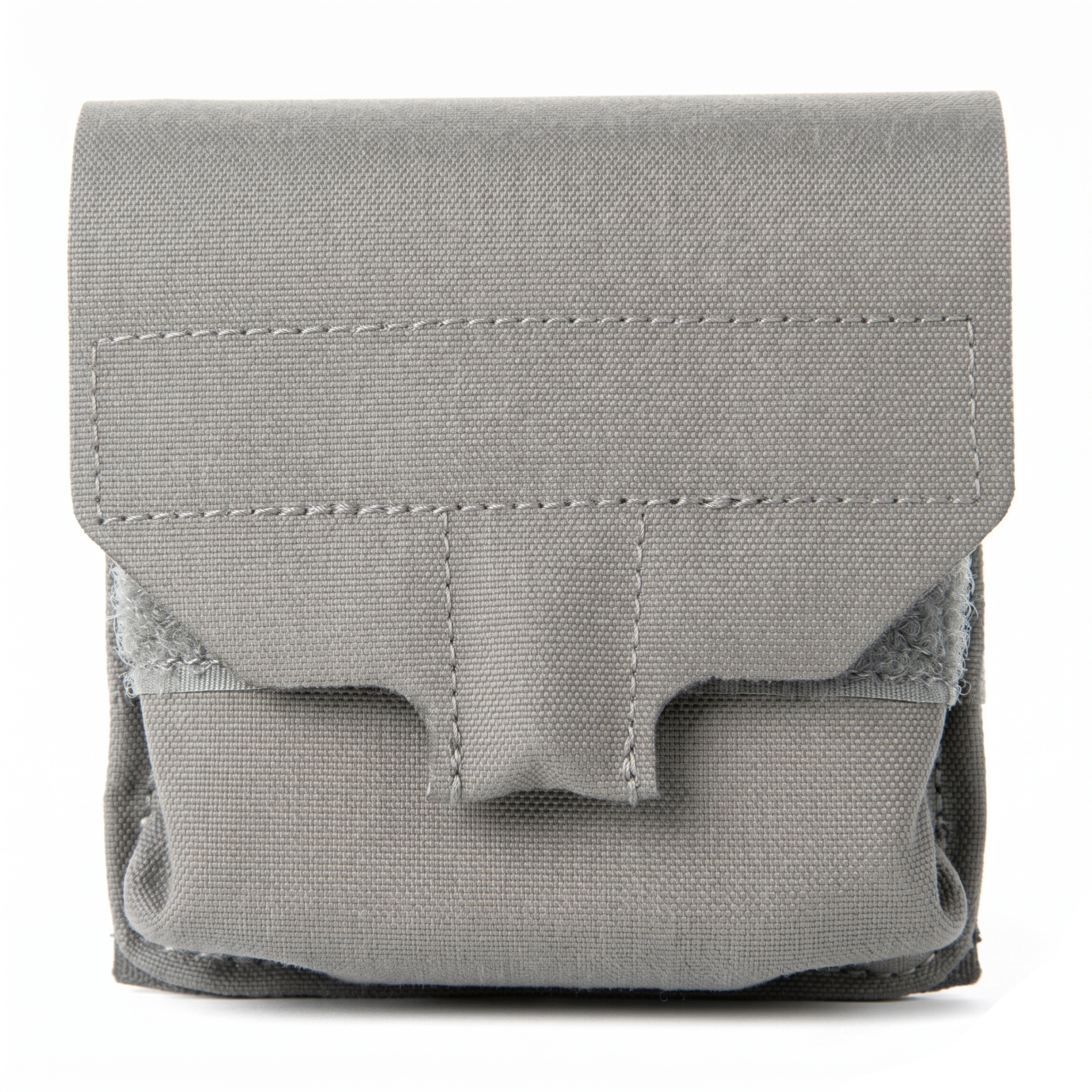 Wolf Gray Blue Force Gear Boo Boo Kit Pouch designed for low-profile organization on plate carriers, packs, and tactical belts.
