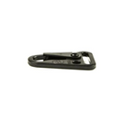 Close up of Blue Force Gear Sling Snap Hook gate and finished steel surface | Rugged quick-release hardware engineered for secure, low-rattle sling attachment