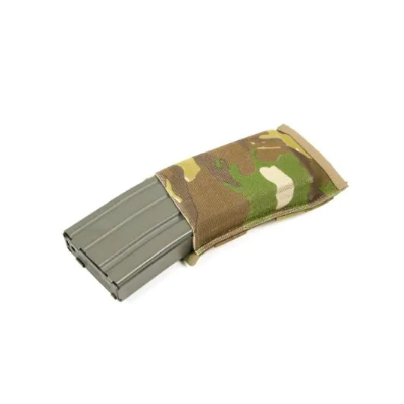 Blue Force Gear Ten-Speed® Single M4 Mag Pouch in Multicam | Lightweight MOLLE rifle mag pouch with Ten-Speed elastic and Helium Whisper® backing