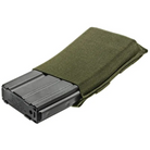 Blue Force Gear Ten-Speed® Single M4 Mag Pouch in Ranger Green | Low-drag MOLLE rifle pouch with Helium Whisper® attachment and Ten-Speed elastic