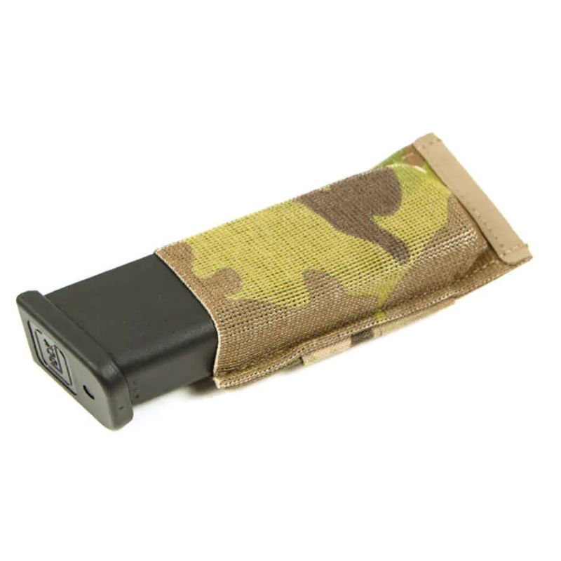 Blue Force Gear Ten-Speed® Single Pistol Mag Pouch in Multicam | Low-profile MOLLE pouch for pistol mags, multitools, or flashlights