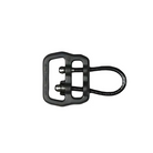 Black Blue Force Gear ULoop lightweight sling connector built for compatibility with AK, AR, SCAR, SIG, and other weapon platforms.