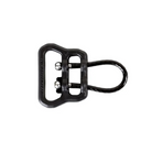 Blue Force Gear ULoop in Black featuring a low-profile universal sling attachment design with stainless steel cable construction for silent weapon sling mounting.