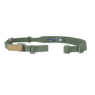 Blue Force Gear Vickers Padded Sling in Ranger Green | 2" padded rifle sling with Quick Adjuster and durable CORDURA webbing for field use