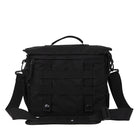 Rear view of the Bravo Co Hull Block 1 Cordura Black showing the MOLLE-compatible back panel and reinforced construction.