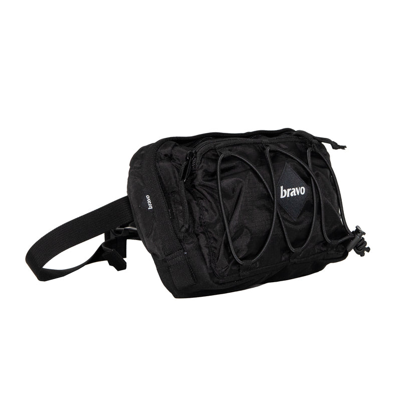Bravo Co Quarter Block 1 – Ripstop / Black | Modular Waist Pack