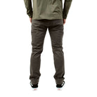 Back product shot of the Carlos Ray V3 Tactical Pants in Gunmetal Slim Fit, showcasing the redesigned rear pockets, reinforced stitching, dyed-to-match loop patch, and hidden handcuff key pocket. Built from 4-way stretch twill for everyday tactical performance. Also available in Regular Fit for a more relaxed fit option.