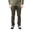 Front product shot of the Carlos Ray V3 Tactical Pants in Gunmetal Slim Fit, showing the clean modern silhouette, 4-way stretch twill fabric, reinforced pocket openings, and articulated knees. A versatile medium-grey tactical pant built for EDC, range days, and daily mobility. Also available in Regular Fit for a more relaxed cut.