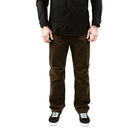 Front product shot of the TD Carlos Ray V3 Tactical Pants in Mountain Brown Regular Fit, showing the relaxed leg profile, updated streamlined pocket layout, and durable 4-way stretch twill fabric. Highlights reinforced pocket openings, mag/mobile side pockets, articulated knees, and everyday tactical styling for buyers searching for the best tactical pants with a classic fit.