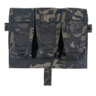 Crye AVS Detachable Flap, 7.62 Plate Carrier Accessories Crye Precision MultiCam Black 